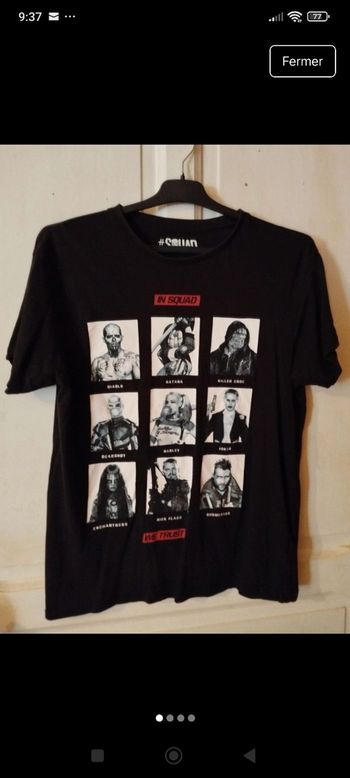 Tee-shirt suicide squad