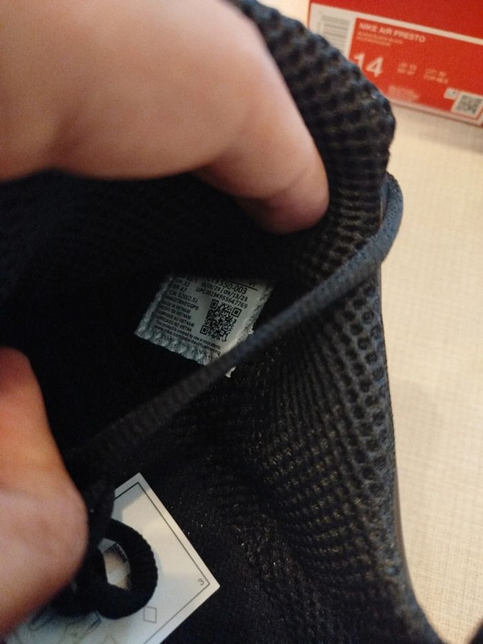 Nike air Presto triple black - photo numéro 8