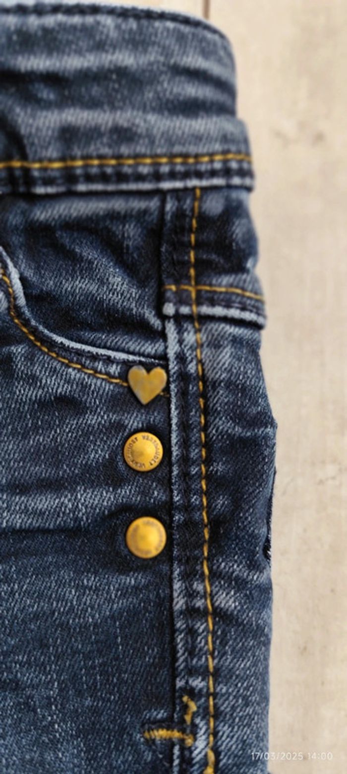 Jean bleu Vertbaudet T24M - photo numéro 3