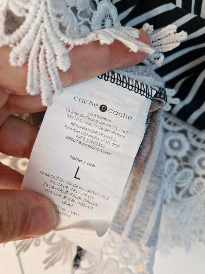 Haut cache cache - photo numéro 6