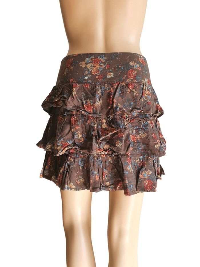 Jupe Courte Volantée Camaïeu- Style Bohème-chic- - photo numéro 2