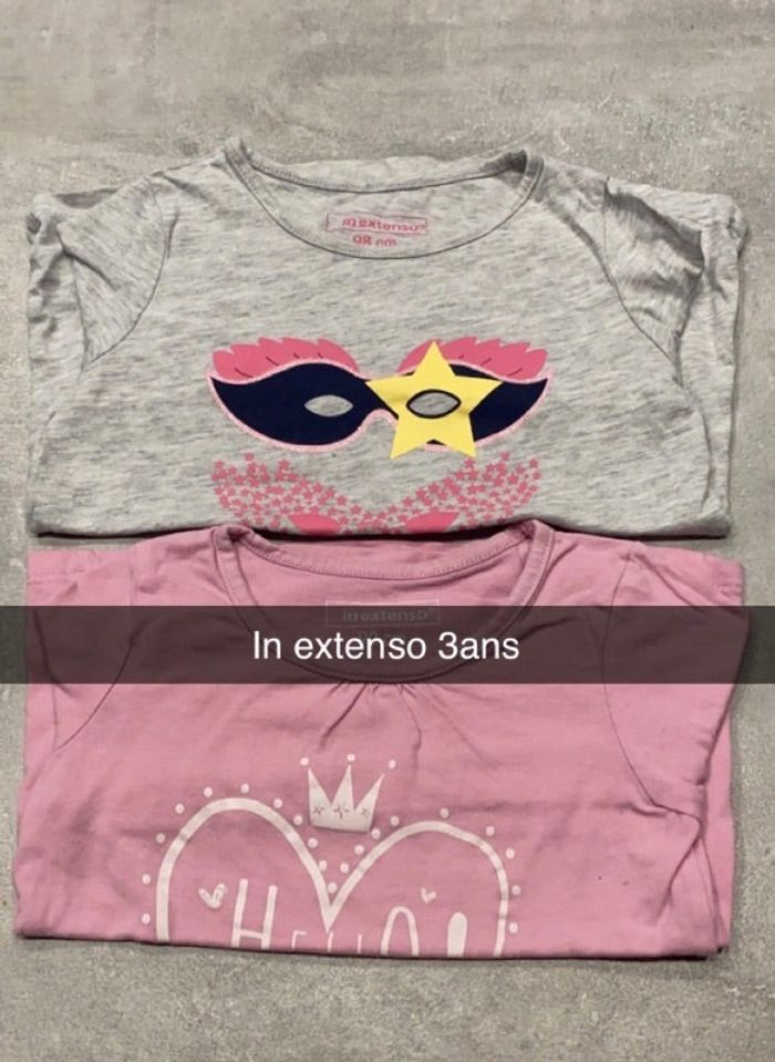 Lot 2tshirt