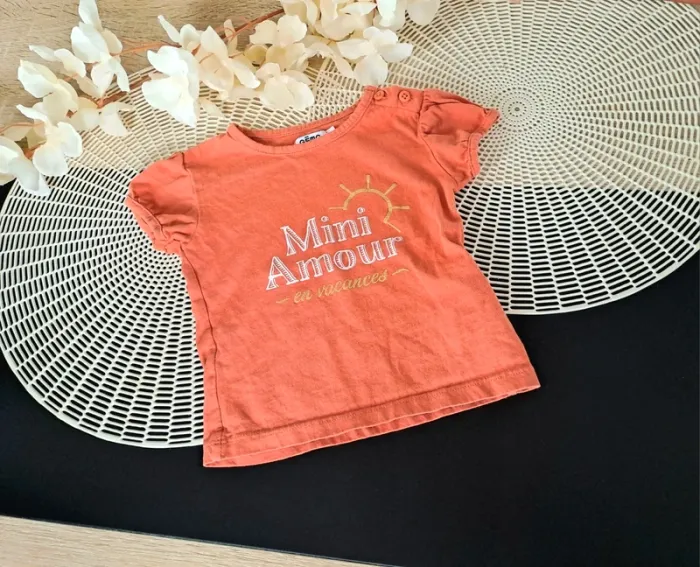 Tee shirt, taille 12 mois, marque gémo