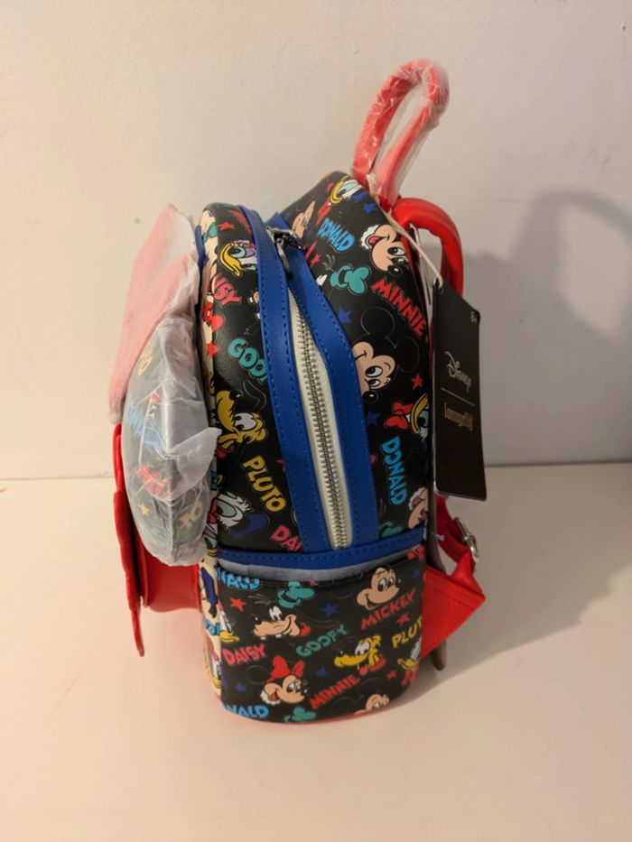 Sac à dos Loungefly Mickey et amis avec serre-tete - photo numéro 2