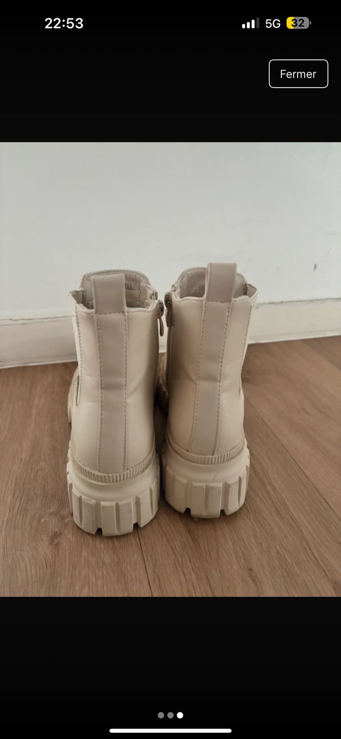 Botte beige - photo numéro 3