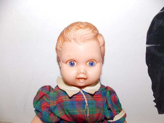 vintage petite poupée plastique : made in france - photo numéro 3