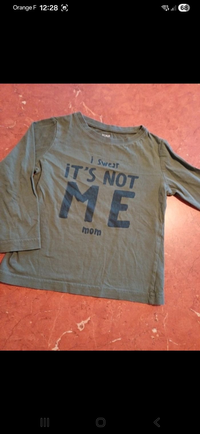 T.shirt garçon taille 4 ans