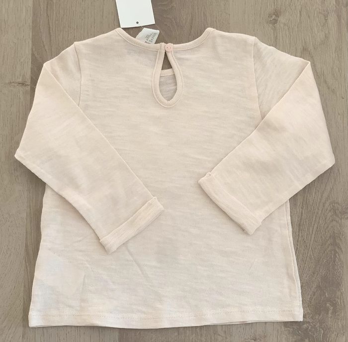 T shirt manches longues H&M 18/24 mois 92 cm - photo numéro 2