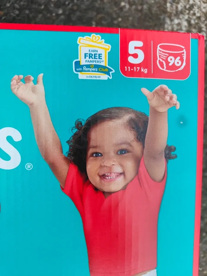 Carton pack XXL couches pants Pampers taille 5 - photo numéro 3