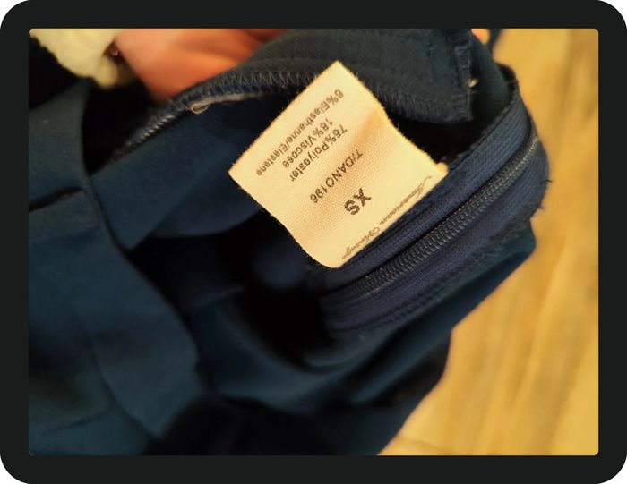 Pantalon fluide bleu canard American Vintage Taille XS - photo numéro 4