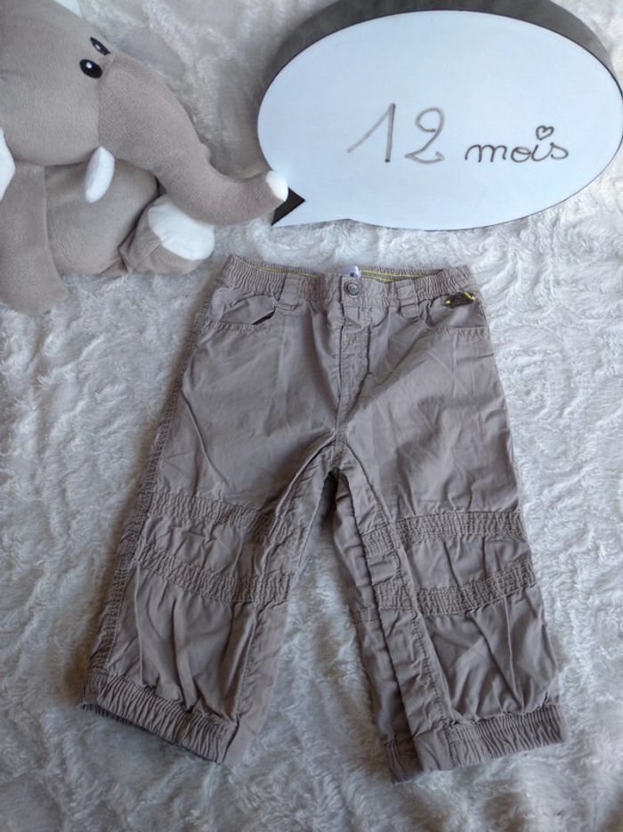 Pantalon Garçon 12 mois Kitchoun 100% coton