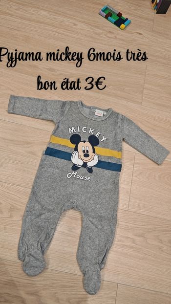 Pyjama Mickey 6mois