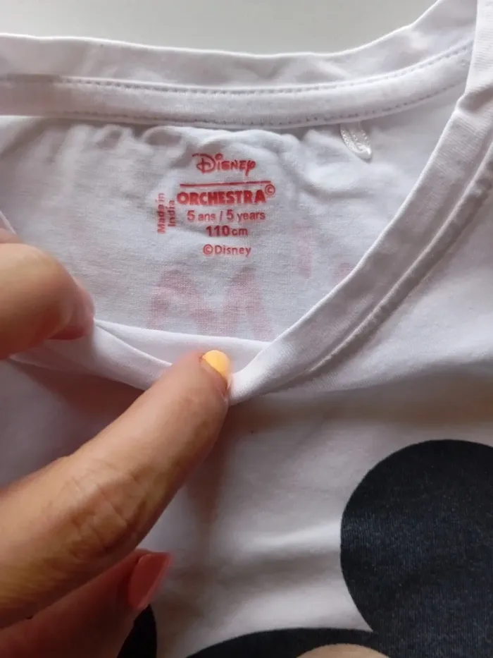 Tee shirt sans manche mickey - photo numéro 3
