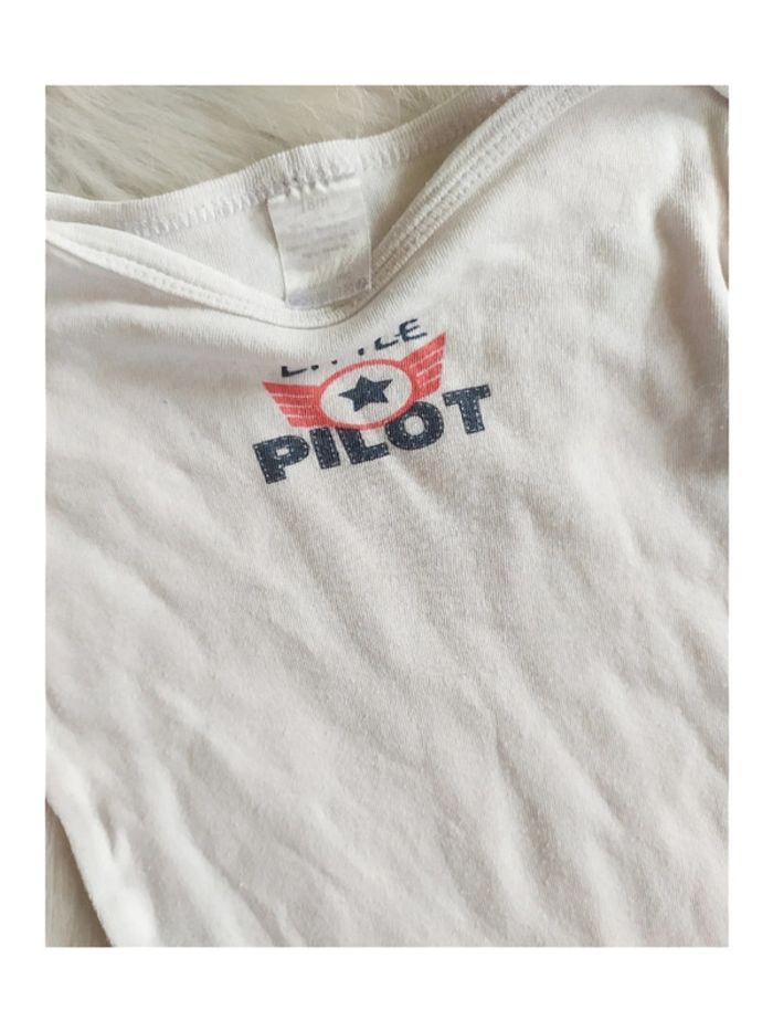 Body bébé garçon manches longues Little Pilot 18 mois - photo numéro 2