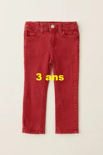 Pantalon bordeaux Orchestra Taille 3 ans