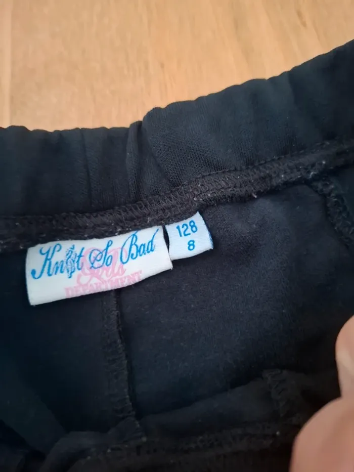 Jegging pantalon noir 8 ans - photo numéro 5