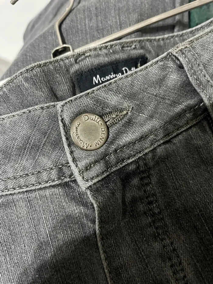 Jean Massimo Dutti gris skinny - photo numéro 4