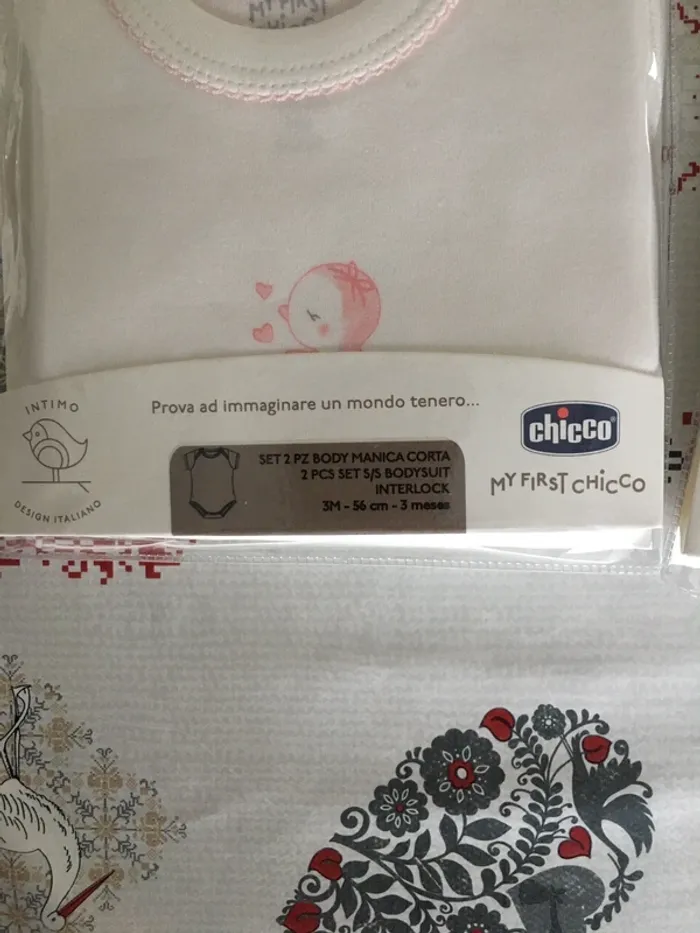 Lot body neuf Chicco 3 et 6 mois - photo numéro 3