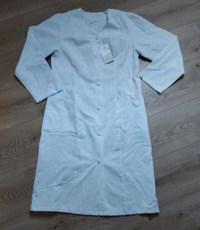 Blouse longue prof de santé Rozen manches longues taille M