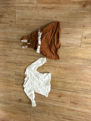 Robe + t-shirt obaibi 74 cm