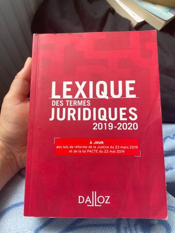 Lexique juridique