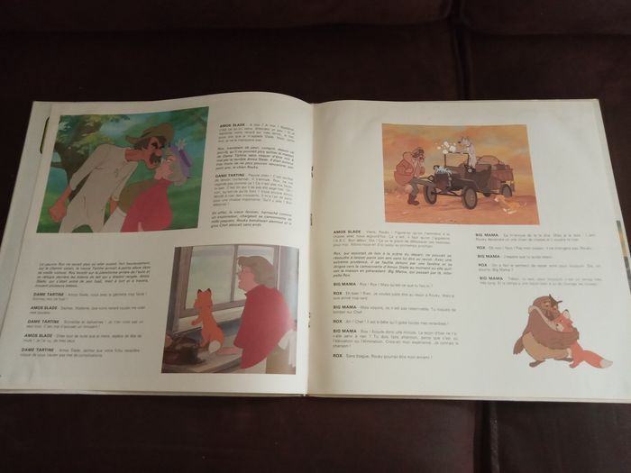 Ancien livre disque vinyle 33 tours - "Rox et Rouky" - photo numéro 3