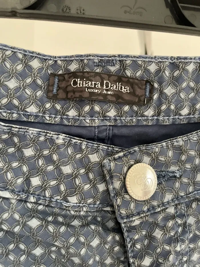 Pantalon enduit bleu 42 - photo numéro 3