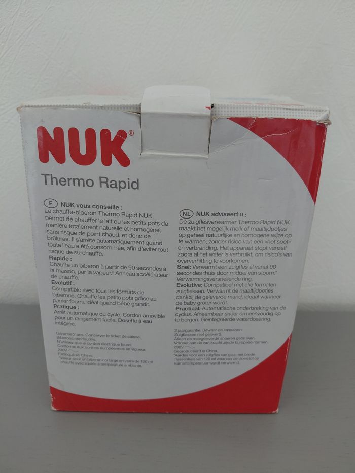 Chauffe biberon thermo rapid - photo numéro 2