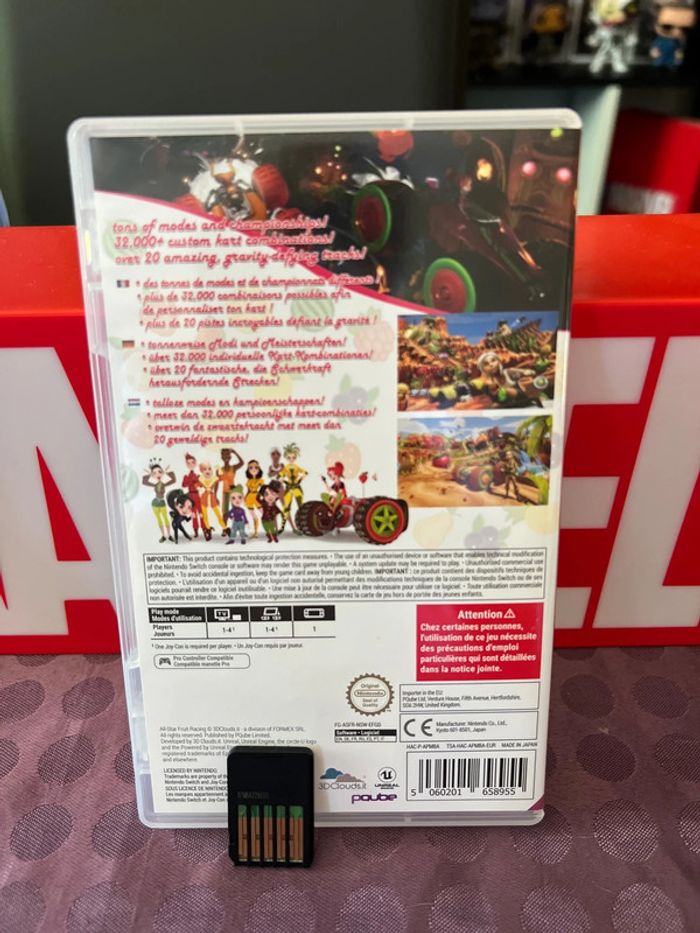 Jeu Nintendo switch All Stars Fruit Racing - photo numéro 2