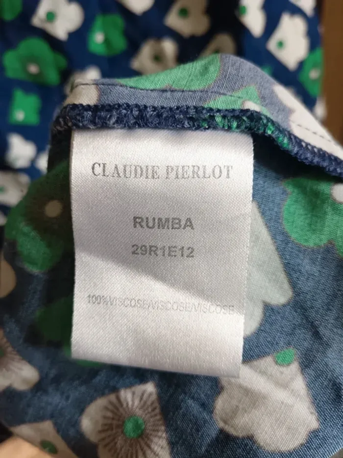 Robe courte printanière Claudie Pierlot - photo numéro 7