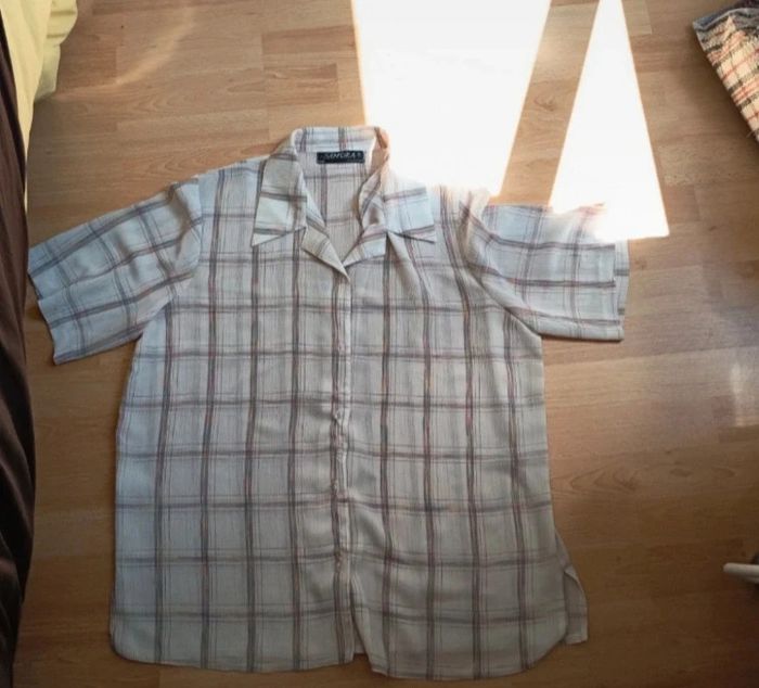 Chemise manches courtes Sandra taille XXL