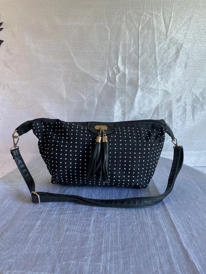 Sac noir strass - Très bon état