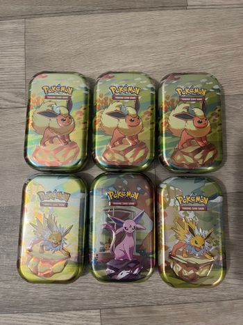 Mini tin évolution prismatique ev8.5 scellé en français 