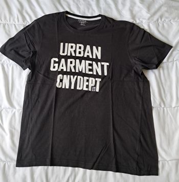 T shirt noir et blanc Premium Taille L