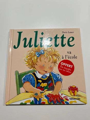 Livre Juliette va à l’école 3