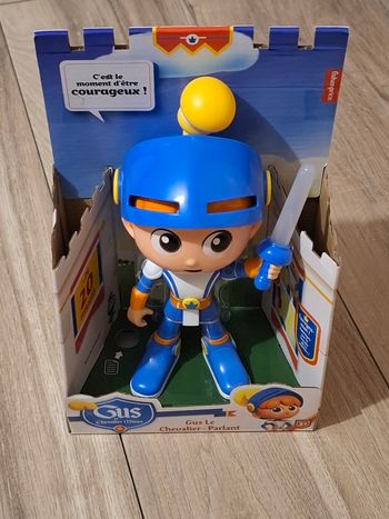 Jouet enfant  Mixte Gus le chevalier parlant 20 phrases +3ans