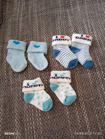 9 paire de chaussette nouveau-né