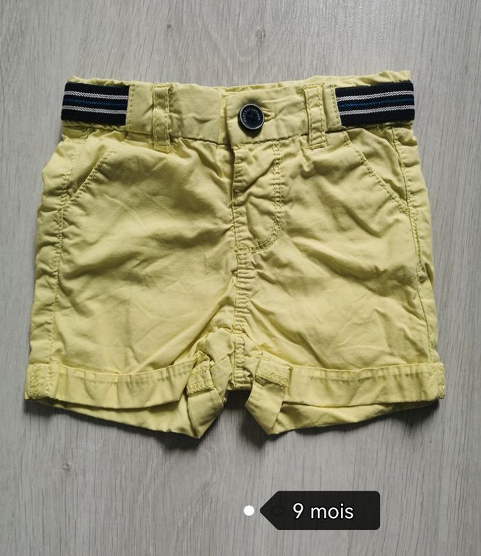 short garçon 9 mois