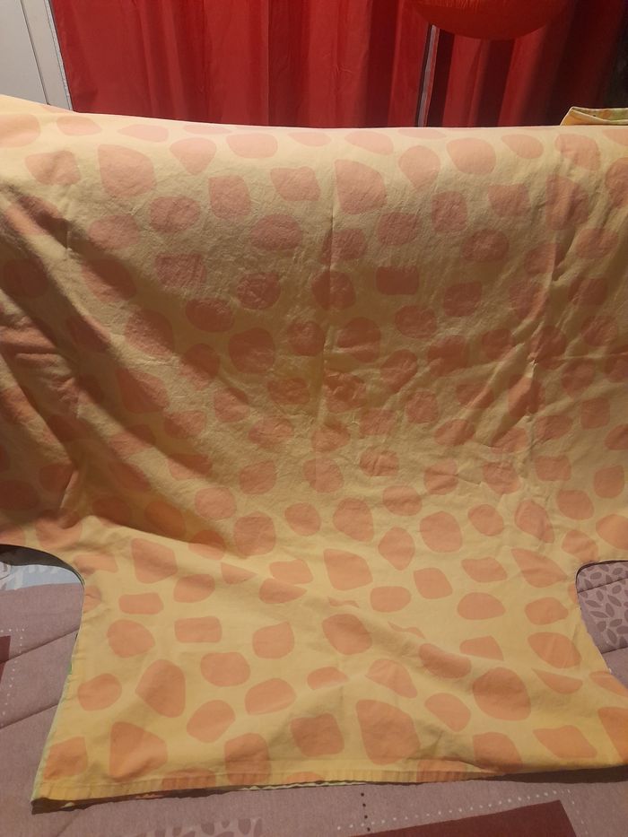 Housse de couette et sa taie thème la jungle - photo numéro 2
