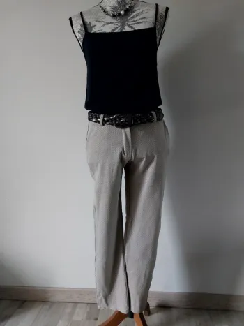 Pantalon "l'olive verte"