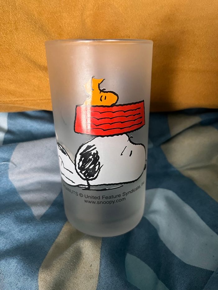 Verre snoopy