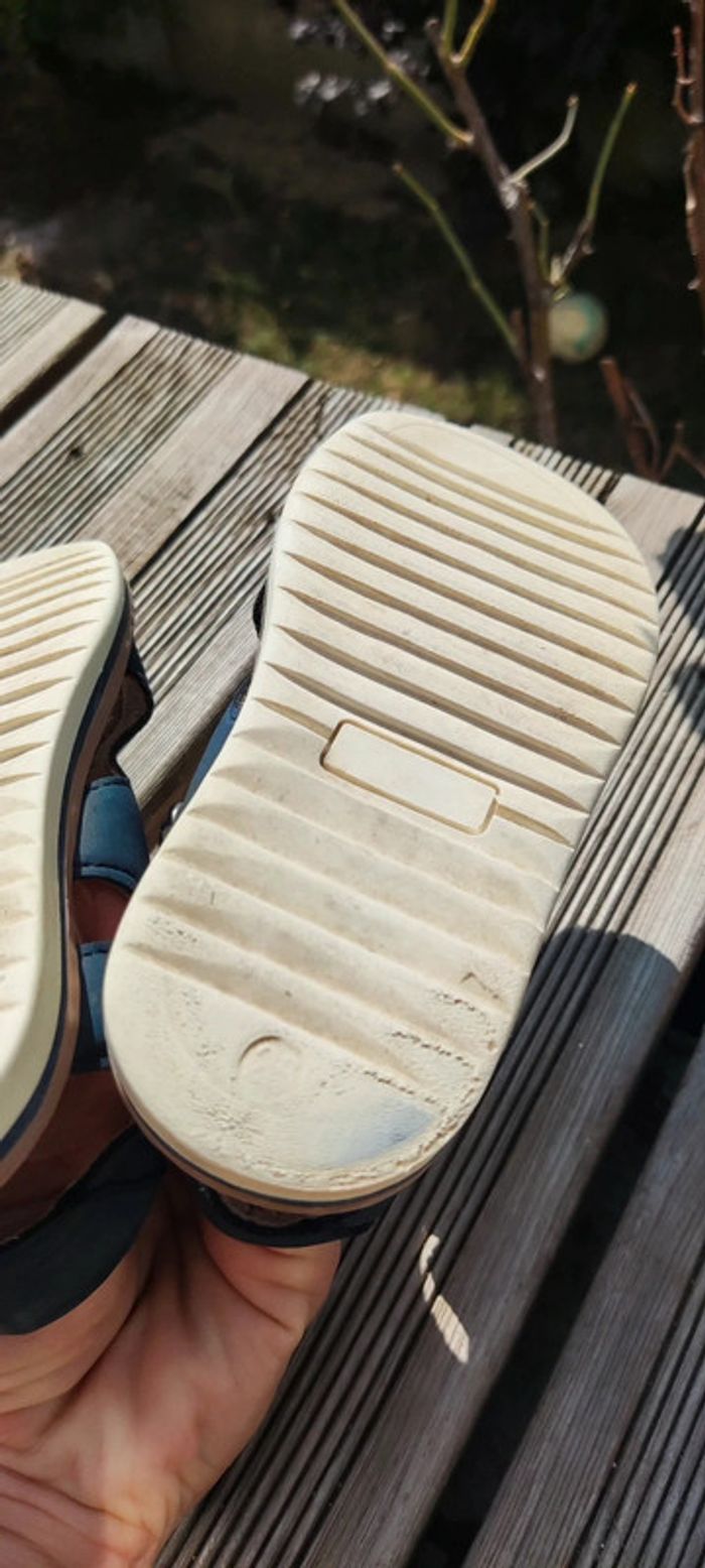 Sandales bleu marine - photo numéro 7