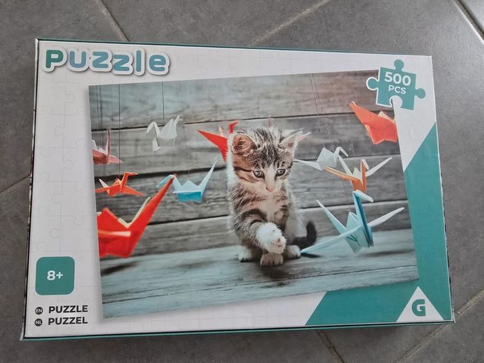Puzzle chat 500 pièces - photo numéro 4