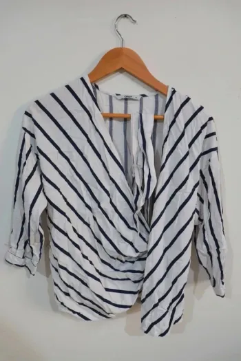 C43 blouse cardigan rayé Only 38