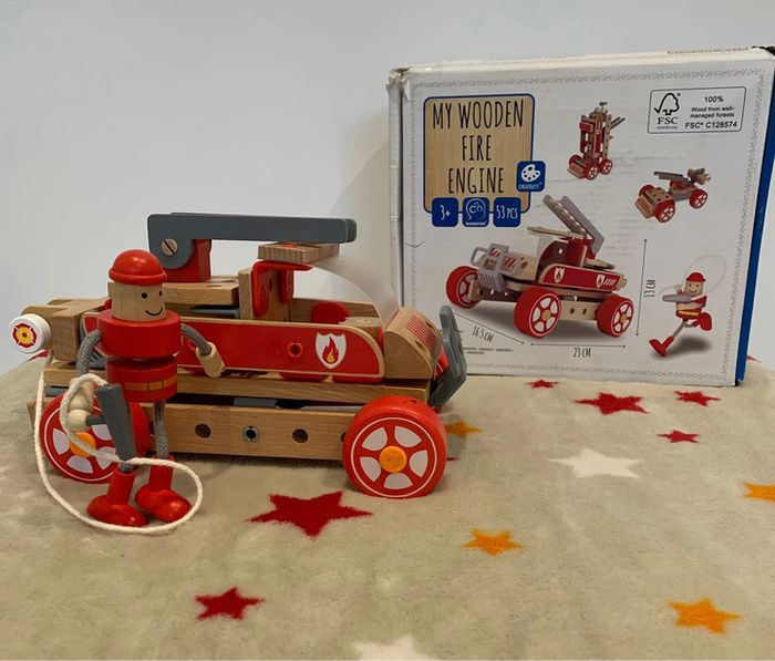 Jeu de construction 3-en-1 Camion de Pompier - photo numéro 2