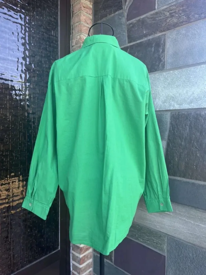Chemise verte Musy Muse Taille L / 40 - photo numéro 12