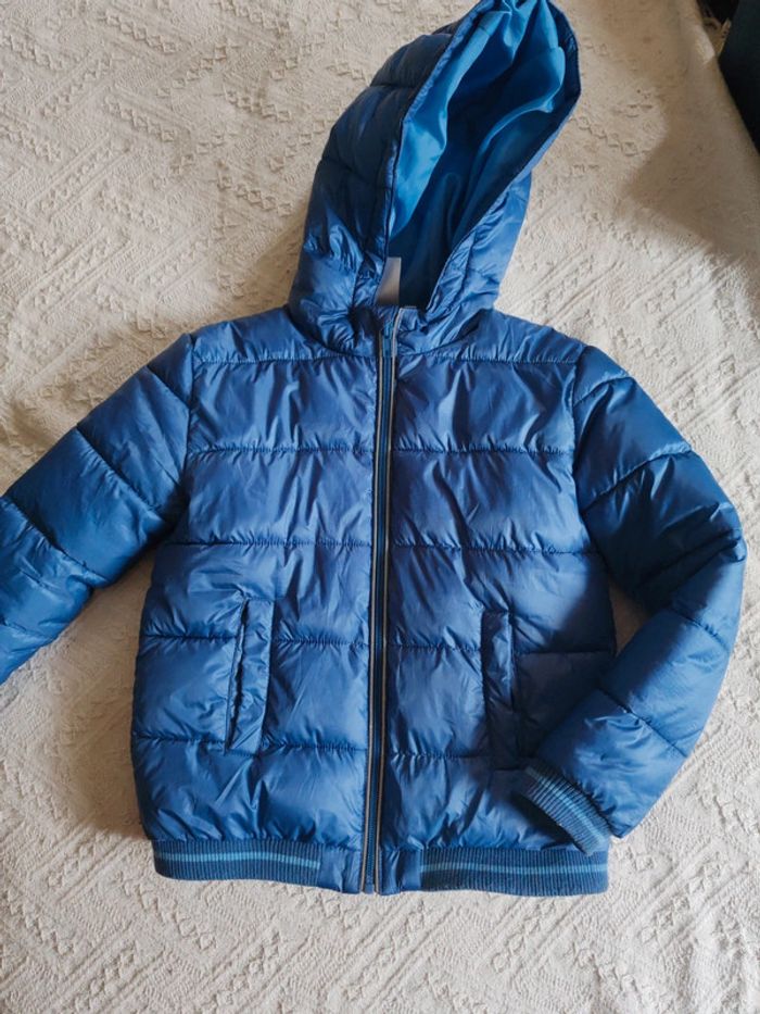 Doudoune bleue