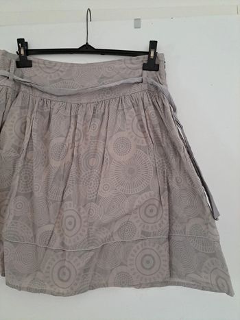 Jupe été grise taille 42