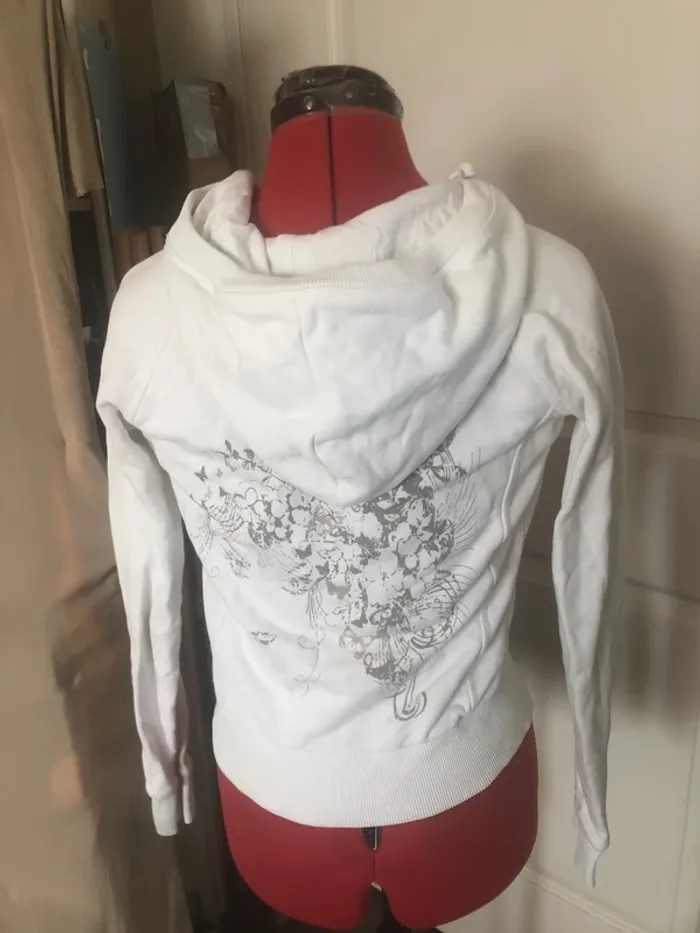 Sweat à capuche cache-cache T36 femme 👚 - photo numéro 3