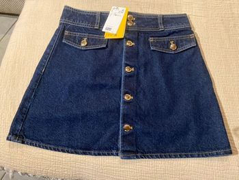 Mini jupe jean